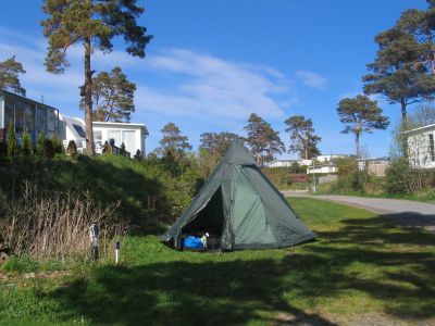 Erster Campingplatz in Norwegen