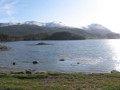 Campingplatz mit eigenem Fjord