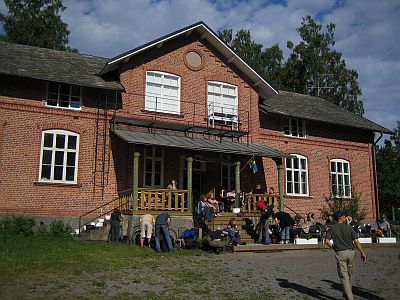 Das Camp in Stömne (Schweden)
